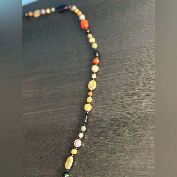 Handmade Semi-Precious Stone Necklace | Boho Natural Gemstone - Picture 9 of 14